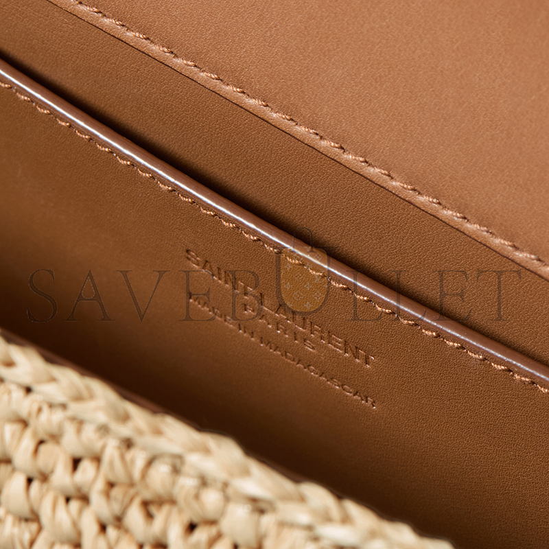 YSL LOULOU SMALL IN RAFFIA 868579GAAFY2791 (24*14*6cm)